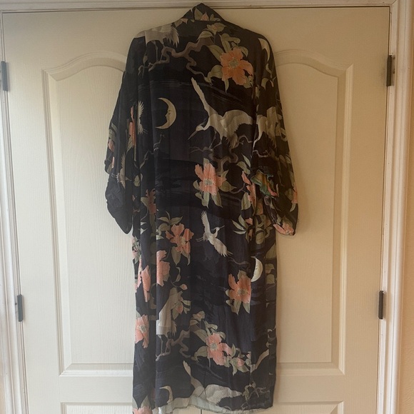 Spell & the gypsy nightingale kimono reversible black turquoise - Picture 13 of 17